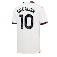 Koszulka piłkarska Manchester City Jack Grealish #10 Strój wyjazdowy 2023-24 tanio Krótki Rękaw